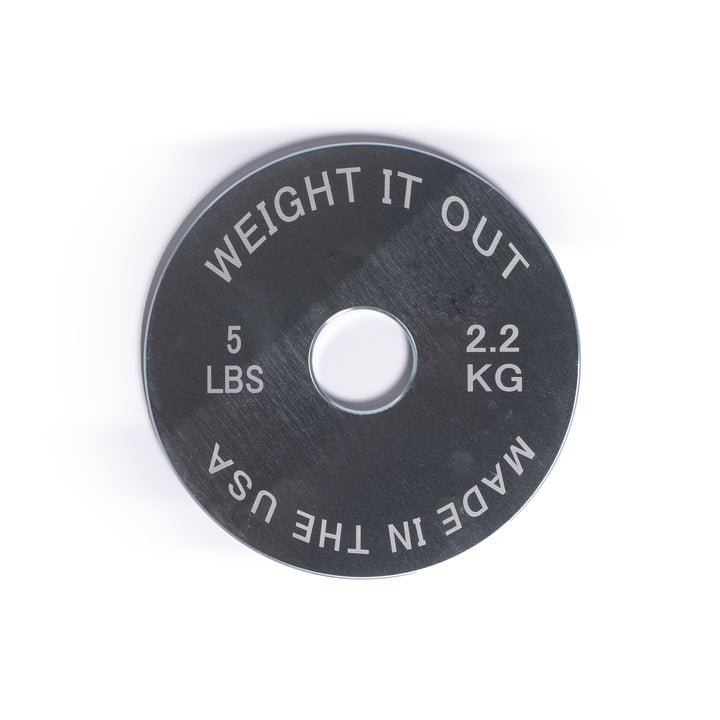 Set of 4 5 Lb store Pound Weights Plates